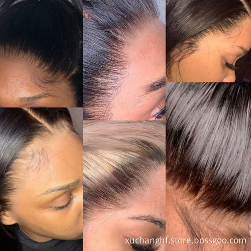 Ombre wig human hair 13*4 lace frontal bob wigs P1B/27 short length straight human hair wig 8 inch to 14 inch